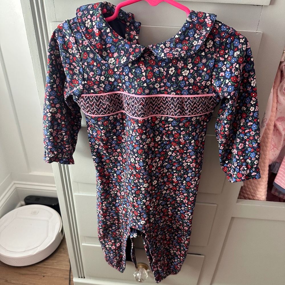 TBBC floral romper size 12-18